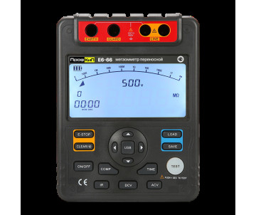 ПрофКиП Е6-66 мегаомметр цифровой (500В ... 5000В)